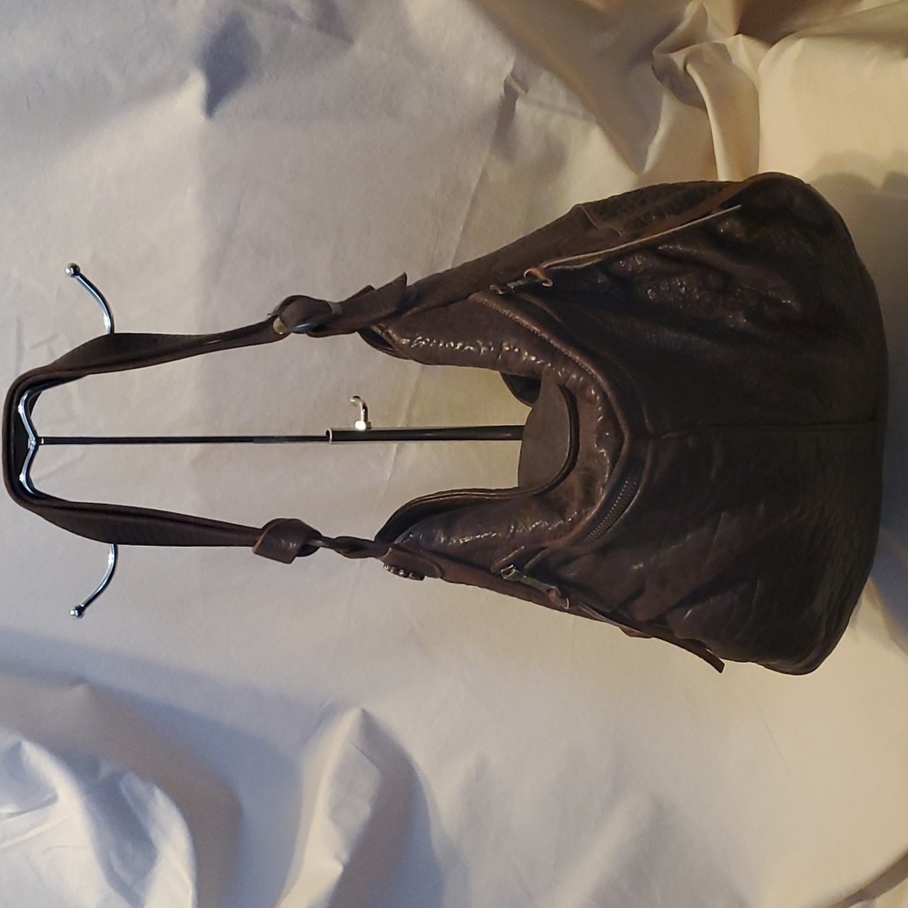 Tylie Malibu Rock n Roll Leather Slouchy Shoulder Bag
